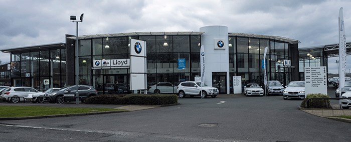 1986 Lloyd BMW dealership in Carlisle